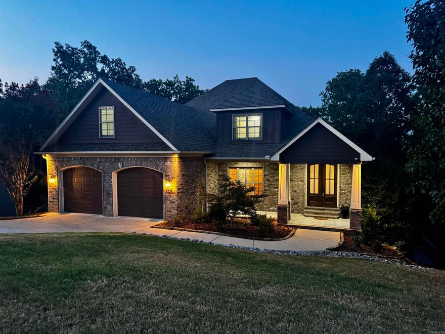 Timeless Craftsman style home in Woodlands Edge. 4 Bedrooms, 3 Full Baths, formal dining and large Bonus Room. Upscale finishes, 3/4 inch hardwood floors throughout main areas. Gorgeous kitchen with large island open to the great room. Lovely views from all the back windows and screened in porch of the greenbelt with lots of trees for privacy. Level fenced in area in the backyard for gardening, playing etc. This home is in very impressive mint condition!