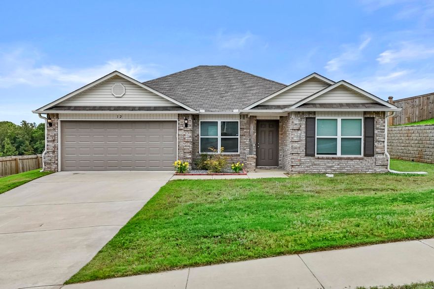 PAID OFF SOLAR PANELS and a 2023 build? That’s already a pretty good start. Add in 4 bedrooms, 2 baths, an open floor plan, and modern finishes, you’ve got a home that stands out in all the right ways. The spacious living area flows seamlessly into the kitchen and dining space, while the split-bedroom design gives everyone a little breathing room. Nice carpet, updated finishes, and a practically new home without the wait of building! In a neighborhood full of similar homes, this one comes with a major bonus… energy savings that could make your wallet breathe easier month after month. Some images have been virtually staged to illustrate the properties potential. Agents, see remarks.