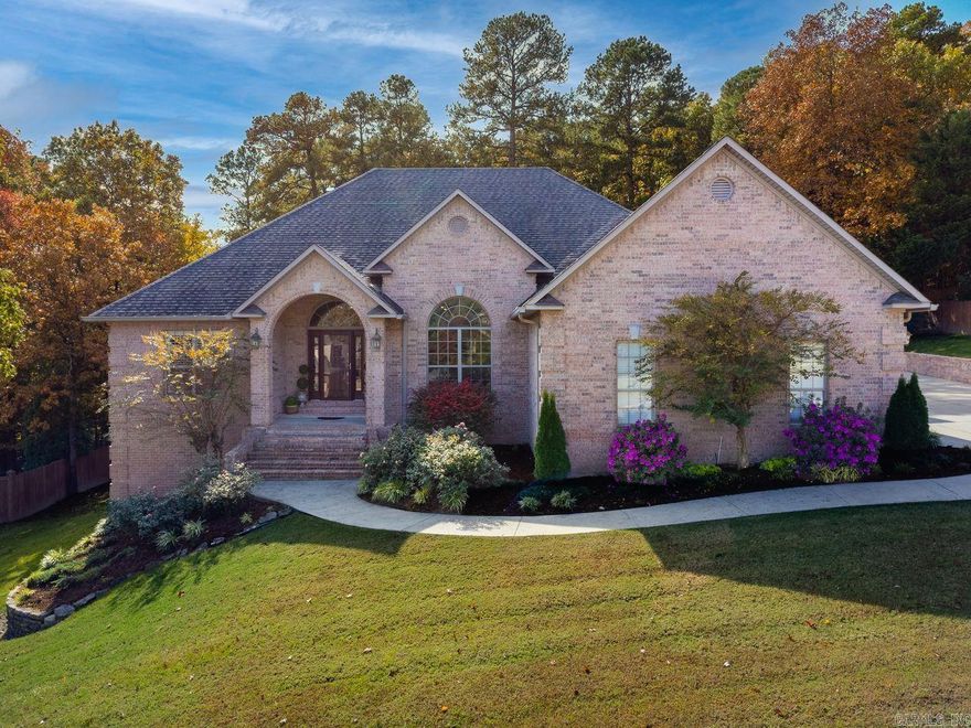 Come see this beautiful, one level, 4 bedroom, 2 1/2 bath home. The open floor plan is great for entertaining, with a large foyer and flows into a spacious living/dining area complete with a double-sided fireplace. The gourmet kitchen features modern finishes with a timeless feel. The primary bedroom and bath are separate from the other 3 bedrooms. The backyard is very private, backing up to green space with a spacious deck for entertaining. The 2-car side loading garage has ample storage with attic access.