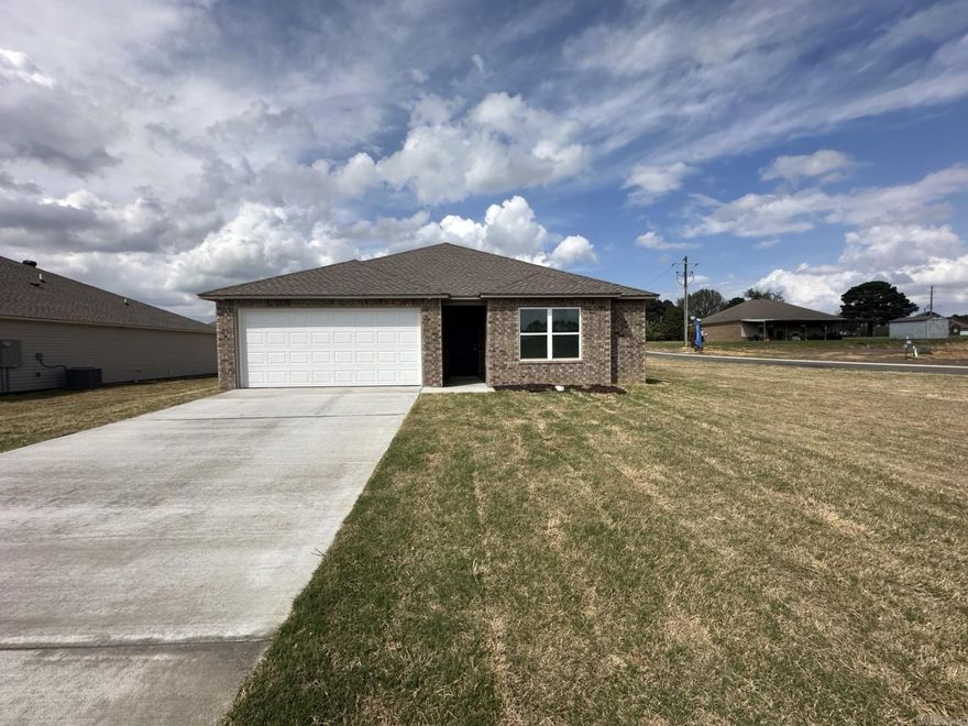 The charming  Magnolia plan is full of curb appeal with its welcoming front porch and front yard landscaping. This home features an open floor plan with 4 bedrooms, 2 bathrooms, and a large family room. Also enjoy a cozy breakfast/dining area, and a lovely kitchen fully equipped with energy-efficient appliances, ample counter space, and a roomy pantry for snacking and delicious family meals. Plus, a covered entryway. Learn more about this home today!  **SEE SHOWING REMARKS & AGENT REMARKS FOR IMPORTANT INFORMATION**