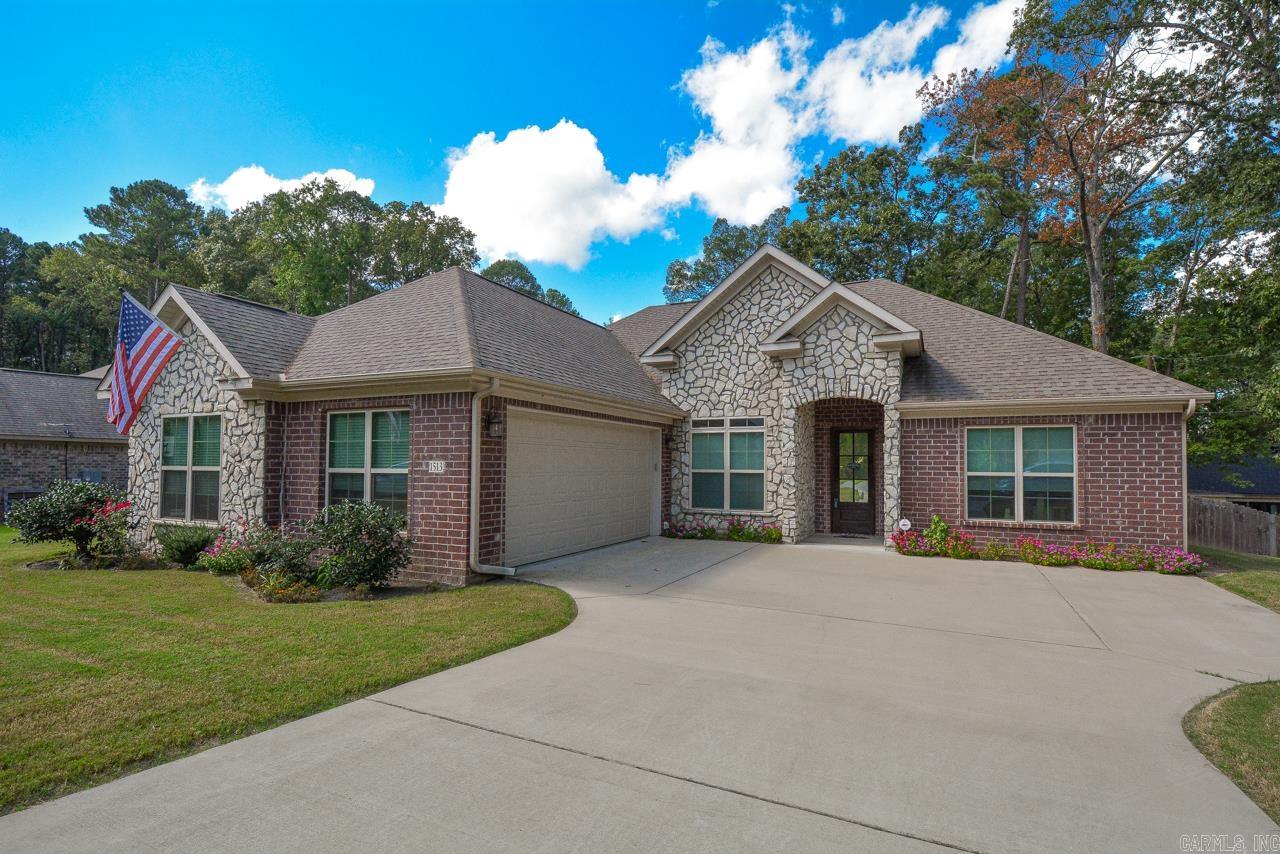Heart of Bryant, 3 bedroom 2 bath split floor plan. Homes has many updates and added features. Kitchen with extended Cabinets & Pot Rack 2017, Dishwasher 2021, Faucett 2023. Primary Bath new shower & Toilet 2023, hall bath Toilet 2023, 384 sf ft Bonus Room added 2018 with separate heat/cool, Roof 2023, Rv/Boat covered parking with 10ft double gate and 10 ft wood fence 2023, 12x24 Storage/Shop with side awning, Walkways & Deck 2018. Water Heater 2017, garage sink 2017, Middlebrook H/A new system 2021, Garage has added wall storage, 2 double gates. Levolor Blinds thru out home. AGENTS PLEASE SEE REMARKS