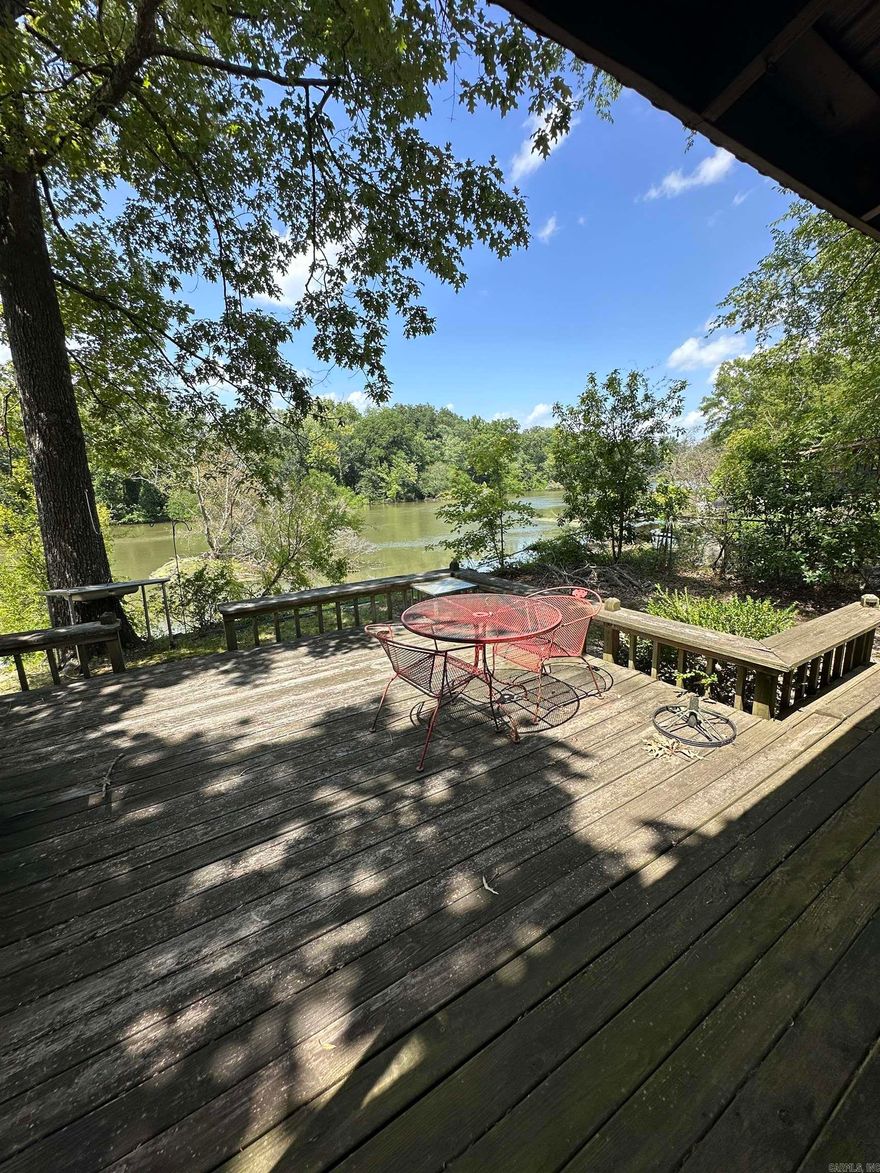 With Nimmo boat landing just a short distance away, this 2 Bedroom 1 Bath hunting/fishing cabin is the perfect sportsman's hideaway. This cabin is centrally located between some of the best duck and deer hunting the state has to offer. Hurricane Lake WMA to the north and Raft Creek Bottoms to the south are two of the most notable duck hunting WMA's in Arkansas and are less than a 5 minute drive or boat ride away. Let's not forget the Little Red River located right out the back door that offers fishing, boating, canoeing, and access to thousands of acres of public ground. The outdoor recreation that surrounds this small community of camps is next to impossible to beat. If you are ready to relax on the back porch or around the fire pit while overlooking the river then give me a call and let's go take a look at your next hunting retreat.