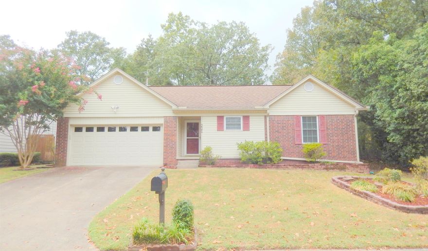 Come see this nice home that is perfect for a young family in the heart of Sherwood. The neighborhood is convenient to schools, churches, and restaurants. The large family room  has a cozy fireplace. The cook of the home will love the kitchen that has a lot of cabinets and counter space. The nice flat backyard has 2 good size sheds and a deck that is perfect for outdoor cookouts and entering.