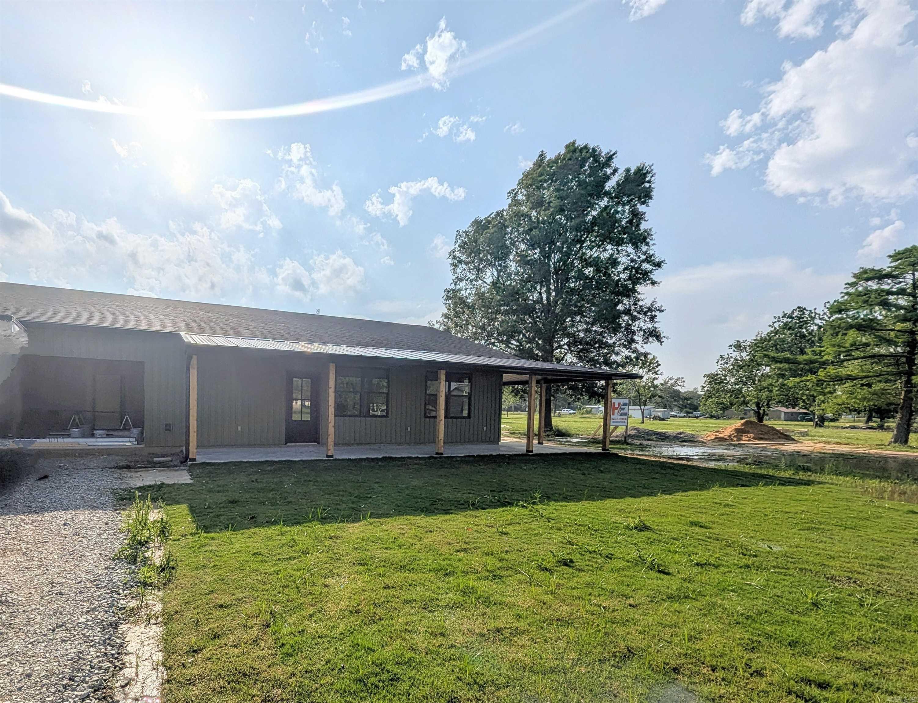 Gorgeous, contemporary, craftsman-style, new construction home now available! Not too often do you get the chance to purchase a new construction home in Rector, and now is your chance! This beauty boasts an open floor plan, large covered porch, beautifully tiled shower, and large walk in closet.