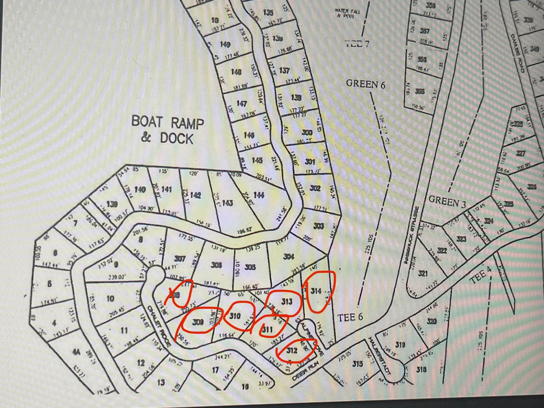 Lot 311 in Tannenbaum Subdivision. Annual TPOA dues only $500 per year & you have access to the TPOA Park with Picnic Pavilion, outdoor stone fireplace, grills, Pickle Ball Court, & Tennis Courts. Tannenbaum Golf Course is also close by (dues do not cover playing the course). Water & Electric to lots to be determined. A total of 7 lots for sell individually in this section , or make an offer for all of the lots together which total about 4.06 acres +/-.