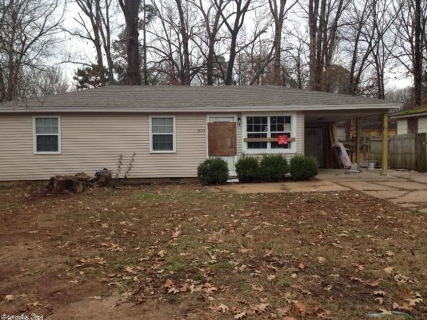 House has been redone.  3 bedrooms and a large back yard.  New roof has been installed in 2014    See agent remarks for code