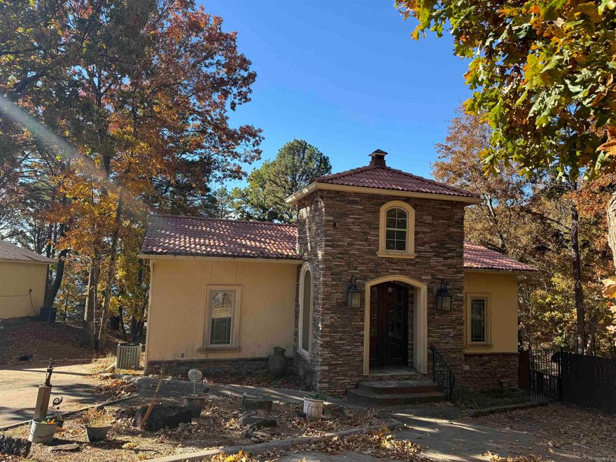 LAKEFRONT!  This home comes furnished and ready. Nestled in a peaceful neighborhood, its perfect for a weekend getaway or a couple looking to make it their permanent home. Also has good potential as vacation rental property. The large wood deck overlooking the lake on the back is perfect for relaxation or entertaining. The deck does need repairs and there is new lumber already on site for repairs. Step out to an easy walk to the water and there is a boat ramp just 1.5 miles away. Enjoy your mornings in the 10x16 screened in porch with a kitchenette, perfect for sipping coffee or lively parties. The detached 24x40 garage is insulated and has HVAC system.  House has a central vacuum system.  This lake lover's dream is all about comfort and convenience- imagine sunsets and starry nights right at your doorstep! Ready to make it yours? Call me for your private showing.