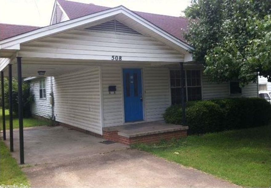 Great opportunity for the investor or someone looking for a home to start out in and make their own!  Don't miss out on this opportunity to own a piece of the pie!  Great open concept kitchen/dining/living room area. Single vehicle carport. Make this beauty yours!   Call the listing agent today for more information.  Property is being sold "as is"