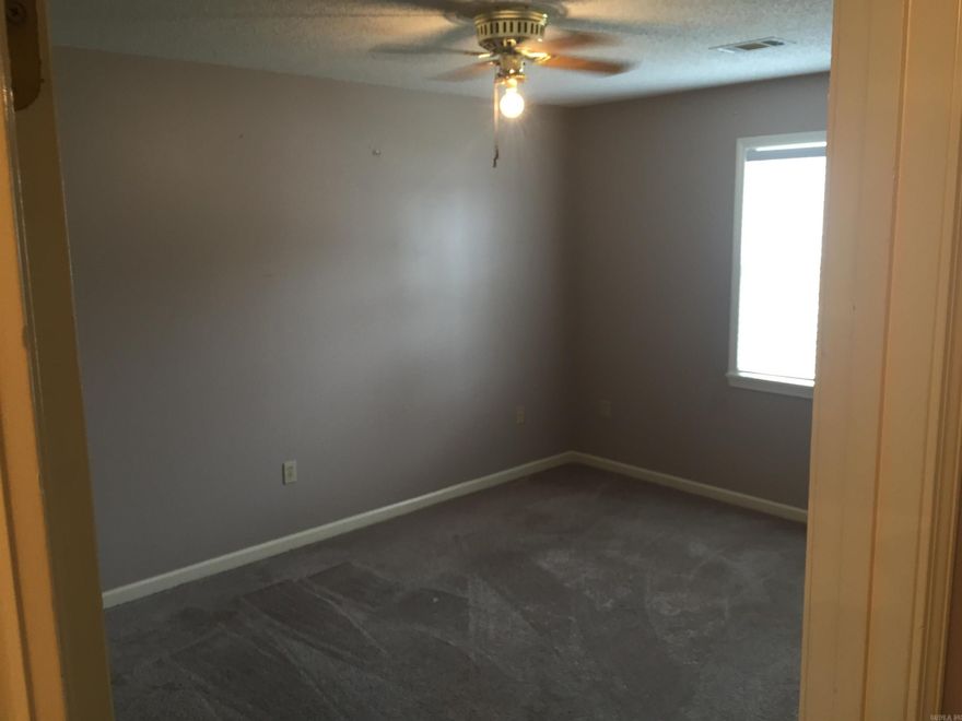 Nice little house will large yard and large trees   Washer and dryer hookups Area for a garden