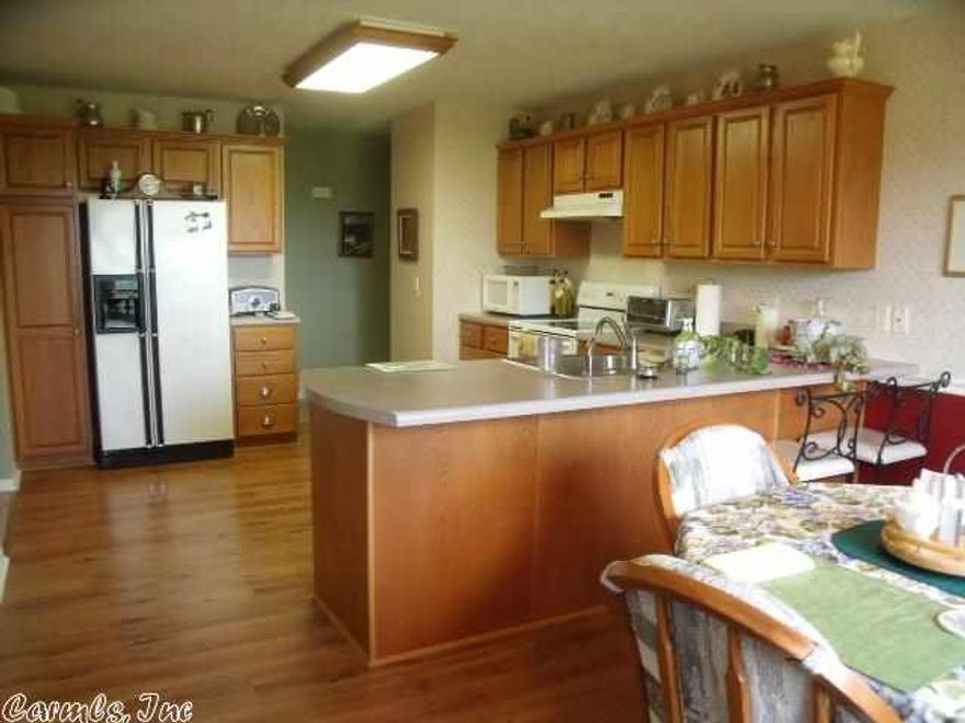 GREAT LOCATION, CLOSE TO LAKE NORFORK IN MALLARD POINT AREA.  THIS 3 BR HOME WITH LARGE ROOMS, HAS 3 WALK-IN CLOSETS, EXTRA LOT AND PLENTY OF PRIVACY, A REAL TREAT!