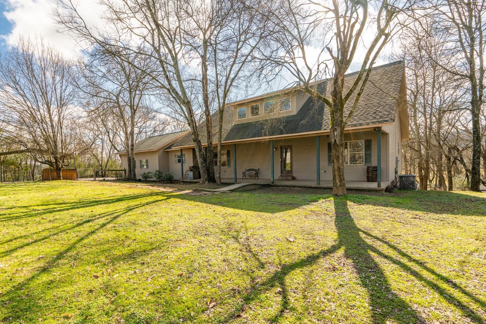 Welcome to this charming 3-bedroom, 3-bathroom residence situated on 1.4 acres within the prestigious Lakeside School District. The expansive main level boasts a primary suite and a guest bedroom with an en-suite bathroom, which is also accessible from the hallway. The third bedroom, complete with a full bathroom, is located in the fully finished basement that features its own private entrance. The approximately 870 sq. ft. basement also includes a versatile bonus room, ideal for a second living area, game room, exercise space, or any other purpose you envision. Outside, the property offers privacy and ample space with a fully fenced front yard and the unique addition of a chicken coop in the backyard. A 2-car garage and covered carport provide generous parking options. Experience the perfect blend of comfort and tranquilityāschedule your tour today!