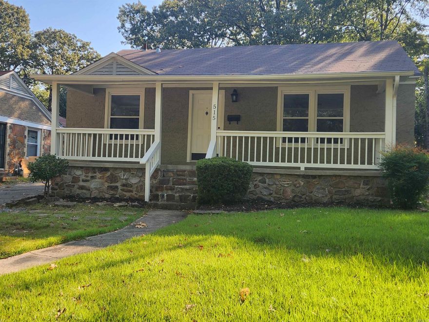 Cute house for rent.  All appliances included.  Harwood floors.  Pets must be under 15 pounds.  3 bedrooms, 1 bath.  Nice backyard..