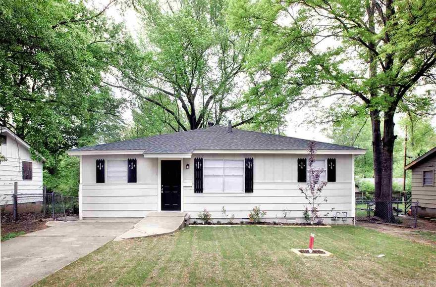 Beautifully renovated 3 bedroom 2 bath home for rent in the Fairfield subdivision of Little Rock.  Home is conveniently located close to shopping and dinning.  This home is a must see so come check it out today!!