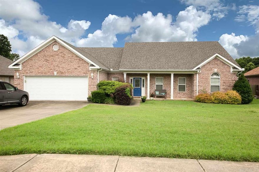 Charming house with covered front porch. Living room features built ins. Gorgeous kitchen with custom cabinets. Large master with massive walk in closet. 3 Bedroom/2 bath plus office. Must see!!!  Up to 2 pets allowed with $250 non-refundable pet fee per pet.   Application/Background Check and security deposit required.   Available 8/1/2020