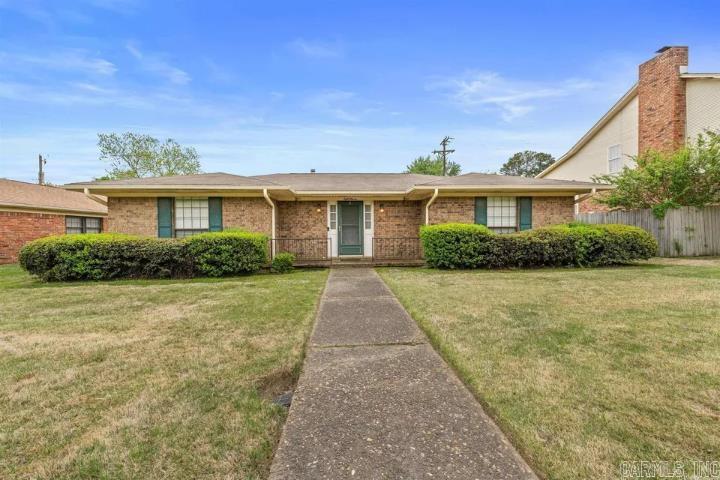 New Roof, Flooring, and paint. Split floor-plan, covered back patio and nice two-door garage. Refrigerator and Home Warranty included. Dishwasher new, oven/stove older. Fireplace does not work.