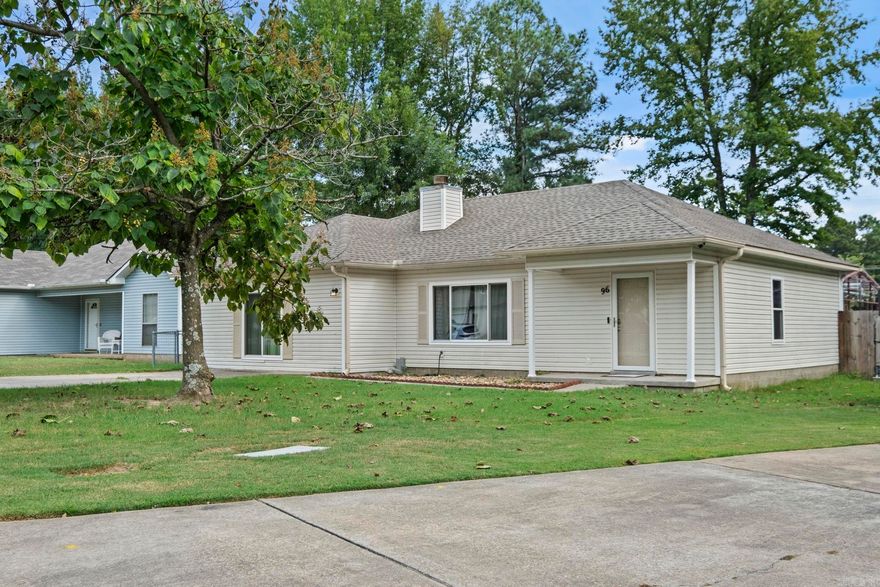 This completely updated, adorable home is ready for their next family! The cozy living room has a fireplace that opens up into the roomy kitchen with granite countertops and stainless steel appliances. The breakfast area has a sliding glass door that overlooks the large deck, perfect for dining al fresco or watching the kids play in the large backyard. There is a guest bath and bedroom the conveniently located off the breakfast area. The main bedroom behind the kitchen has an ensuite bathroom with a large walk in closet. The garage has been professionally enclosed to create a massive third bedroom. It could also double as an office or a game room. The possibilities are endless! And don't miss the 20 x18 shop with electricity in the backyard behind an 8 ft fence with a double gate. This is the perfect place to store your toys! New windows 2024, new HVAC 2021, new hot water heater in 2020. Don't miss out on this one...it won't last long! *agents please see remarks*
