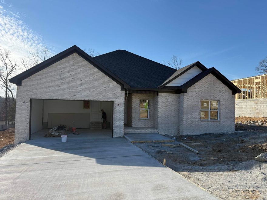 4-Bed, 2-Bath NEW CONSTRUCTION HOME! Located only 2-3 minutes from 67/167/I57 - this is a new neighborhood is soon to be ready for a new family! This home is ideal for someone living & working in the greater Cabot area, commuting to LRAFB, commuting to Conway, commuting to Searcy or elsewhere! Entering the homes foyer you see the living room ahead of you w/9' tall ceilings. This is an open concept home w/a split floorplan. The kitchen, dining & living room provide an ideal home for entertaining & making memories! The Master Bed & Bath & Laundry are located on the left rear of home. Laundry connects to Master Bed making this easy to move clothes to your bedroom too! The other three bedrooms are located on the front right of the house as well as the guest bathroom being located in the center of the home. These homes are fantastic homes for most all budgets whether a first-time home buyer, a first upgrade home or retirement home to downsize. Not to mention this home is also 3-minutes to the Cabot Schools Pre-K North and 9-minutes to Greystones Cypress Creek Golf Course too! Fantastic location & fantastic home! Do not miss out! Projected Finish Mar 26. See Agent Remarks.