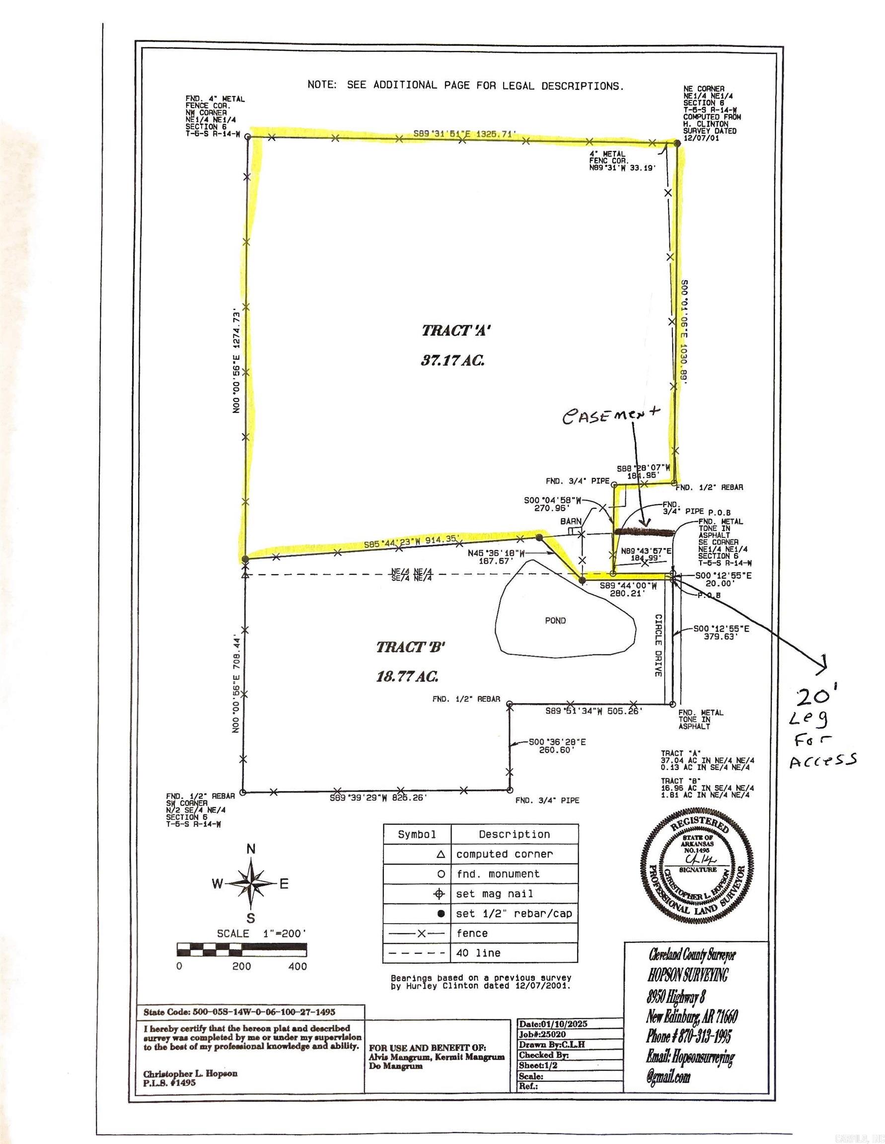 Metes & Bounds - Land
