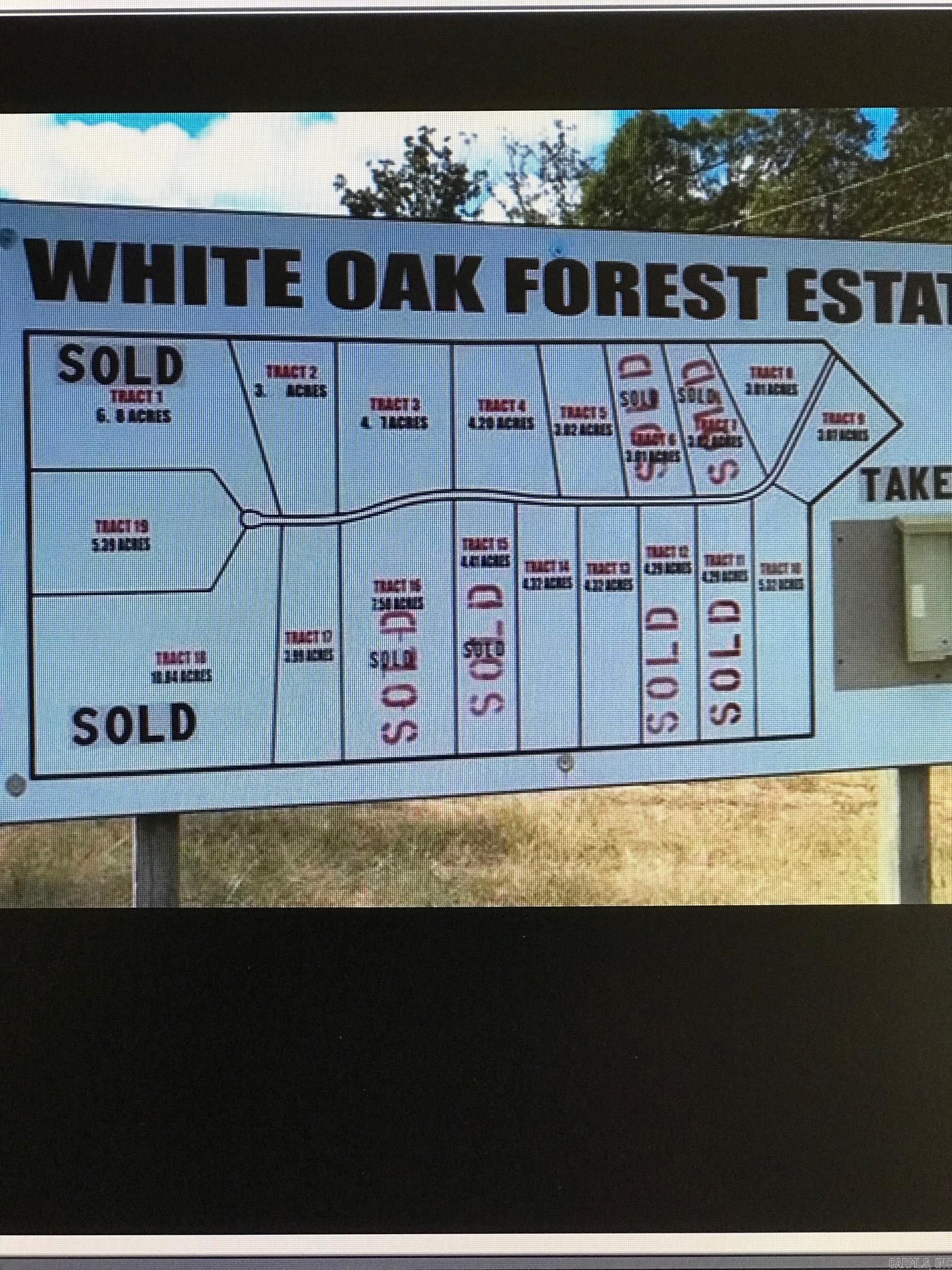 Beautiful rural subdivision only 6 miles from downtown Heber Springs. Lovely wooded area. Owner financing available with 20% down. Water and electric available. Tracts are marked. Minerals rights do NOT convey.