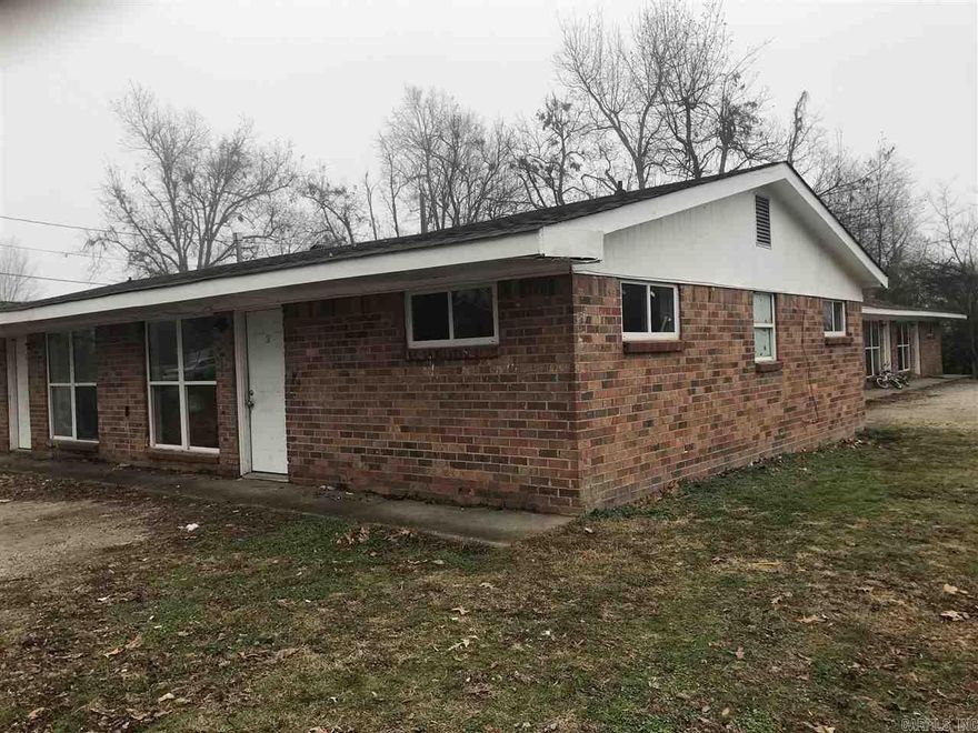 Need a rental close to schools, churches, local eateries? Need a pet-friendly rental? This is the place! Pets allowed with restrictions and non-refundable pet fee. Laminate floors throughout. Central heat and air. Electric range and refrigerator provided. Washer/dryer hookups. Owner pays water/sewer. Tenant can pay other utilities OR add $185 per month and Owner will pay all basic utilities. Tenant must pay for cable/internet. Apply today! Application fee charged for tenant screening.