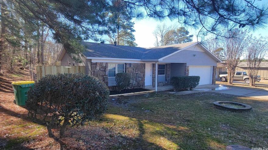 Remodeled 3 bedroom/2 bath home in a quiet, established neighborhood. Floorplan includes both a formal living room and a family/hearth room space off of the new kitchen with a beautiful stone fireplace. The kitchen includes a new gas stove and dining area. Baths are new as well! Washer/dryer connections are in the garage. BIG back yard is fully fenced. No seller property disclosure.