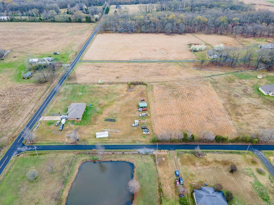 Beautiful level, cleared 4-acre tract in Vilonia featuring an L-shaped layout that provides multiple possibilities for building. Utilities including Entergy electric and Vilonia water are available at the road. The property offers easy access to Highway 64, making commuting simple while still enjoying a quiet country setting. A great spot for your future home or small acreage getaway.
