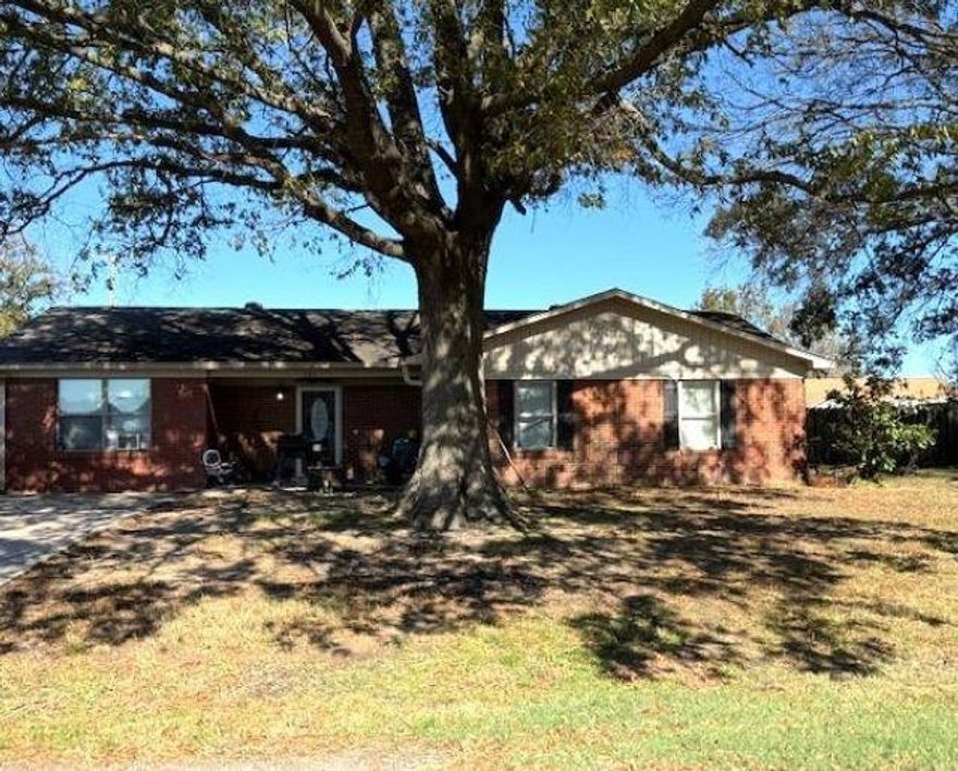 If you have a family this a nice home with 4 beds,  1.1 baths, fenced yard with storage building. Good neighborhood with many families living there.