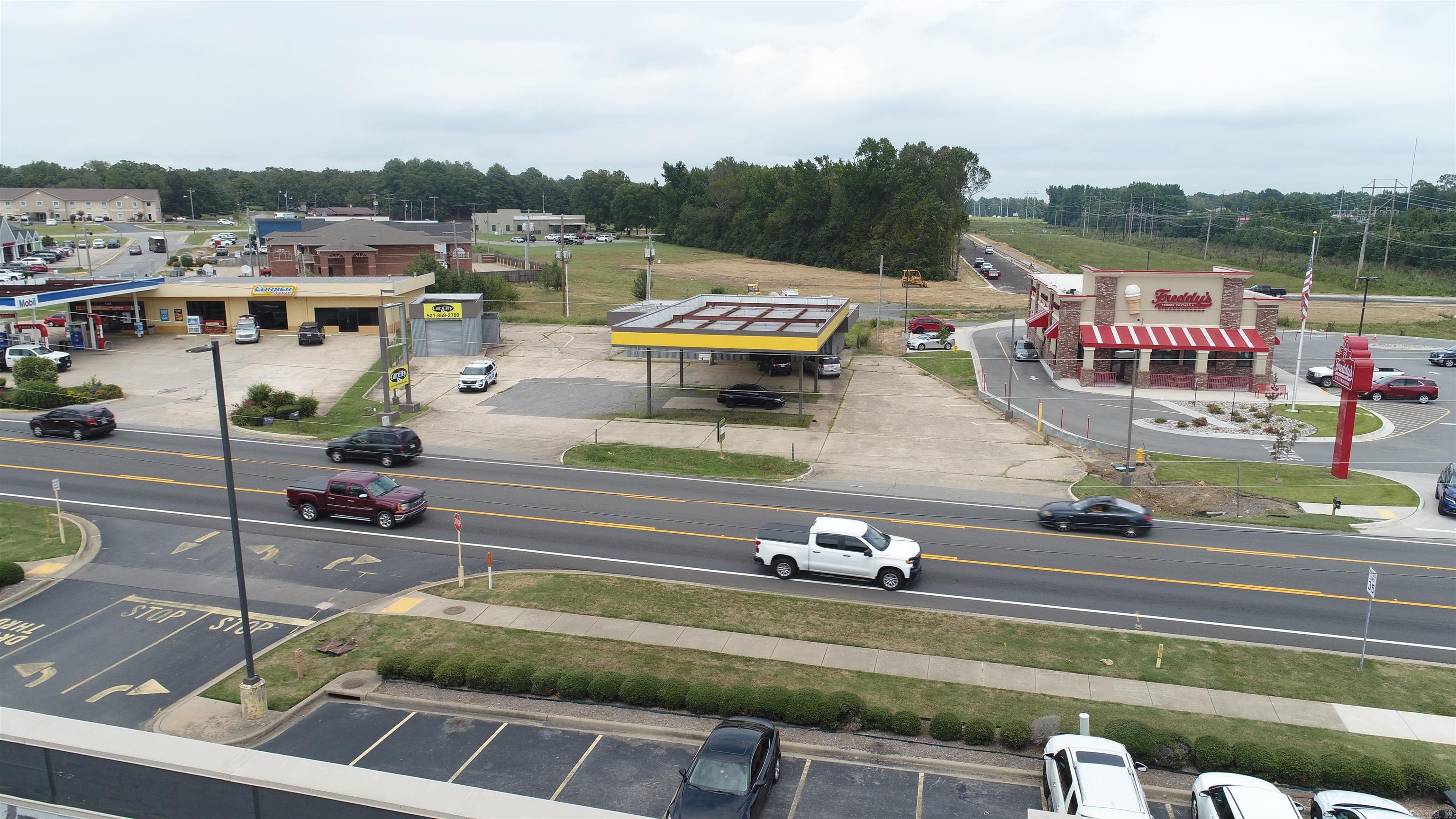 Excellent Location on W. Main in Cabot. Prime site with 150' of frontage. Traffic count of 24,000 vpd & Population of 23,148 within a 3 mile radius. Property is across from Walgreens and in an area experiencing explosive commercial growth including Chick-fil-A, Freddy's, 7 Brews, Holiday Inn Express, & Hampton Inn. Property offers a 2,088 SF building on .58 acres of land. Call today for more details!