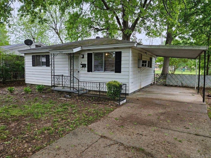 2BD/1BA home in North Little Rock for rent. Ceiling fans throughout. Hardwood flooring throughout most of the home. Back patio area with a partially fenced yard. The lease for this property is for 2 years with a 3% increase after the first year. Income has to be 3x the amount of rent. NO SECTION 8.   **ALL PROPERTIES MAY NOT BE MOVE-IN READY**