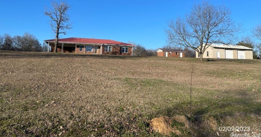 Nice home ready for new family. This 3 bedroom, 2 full bath home sits on 3 acres. There is a back up generator wired to the house, a huge shop with a bathroom included, storm shelter, and 2 storage buildings with electricity. Don't miss out on this home, set your appointment today. Please view agent remarks.