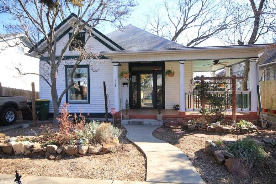 Charming Hillcrest/Stifft's Station home with wrap-around porch.  Completely remodeled, beautiful kitchen with Slab granite countertops and stainless steel appliances, pantry and large laundry area.  Hardwood floors and tall ceilings thru-out, Energy efficient windows.   Two bedrooms with each having own remodeled bathroom and walk-in closets with lots of built-ins.  Large crawlspace/basement with electrical could be a great workshop.  Tankless water heater.  Floored attic.  This house is a must see.