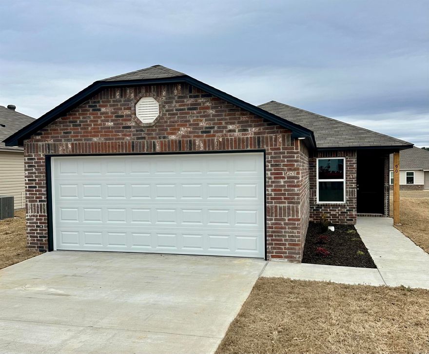 The Cooper plan is a sweet plan that uses every square foot of space efficiently! Come tour it today.   Valuable upgrades included: 14'x7' uncovered patio, plumbing faucet upgrade 2, 8" deep Kitchen sink, staggered Kitchen cabinets, 16" laminate bar top in Kitchen, Luxury Vinyl Plank flooring in wet areas and Living Room and adjacent hallways, raised ceilings in Living Areas per municipal requirements, fiberglass exterior doors, Cheyenne style doors, baseboards level 2, 25in wide attic stairs, LED disk lights in Kitchen, full sod, stainless steel appliance package.  ***AGENTS: PLEASE SEE AGENT REMARKS AND/OR SHOWING REMARKS FOR VERY IMPORTANT INFORMATION.***  THIS HOME IS SCHEDULED TO BE COMPLETE IN MID JANUARY 2025.   PLEASE NOTE: The mailing address for this property is Cabot. The city that governs this neighborhood is Ward. The community is located in the Cabot School District.