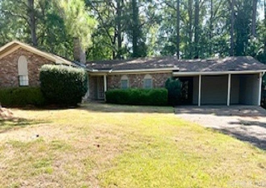 Charming 3BR/2BA ranch home located in a desirable neighborhood, offering plenty of space and comfort! This home features three inviting living areas—one a cozy room open to the kitchen with a gas log fireplace and built-ins, a spacious bonus room with a wood-burning fireplace, and a sitting area with French doors leading out to the deck and backyard. The kitchen comes fully equipped with dishwasher, oven/stove range, and refrigerator, plus a formal dining room for gatherings. Bonus for buyers Washer and Dryer are staying with the property.  An oversized double car carport with an attached workshop provides excellent storage and hobby space. Call today for your showing!