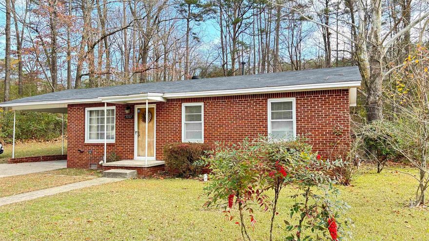 Fine home, ready to move in! Three bedrooms! Paint and floor coverings are in great shape! Cute kitchen with stove and refrigerator! All brick home with 7 year old roof! Updated vinyl clad double pane windows! Laundry units come with the house! Quiet area with minimal neighbors! As-is sale but all inspections are welcome!