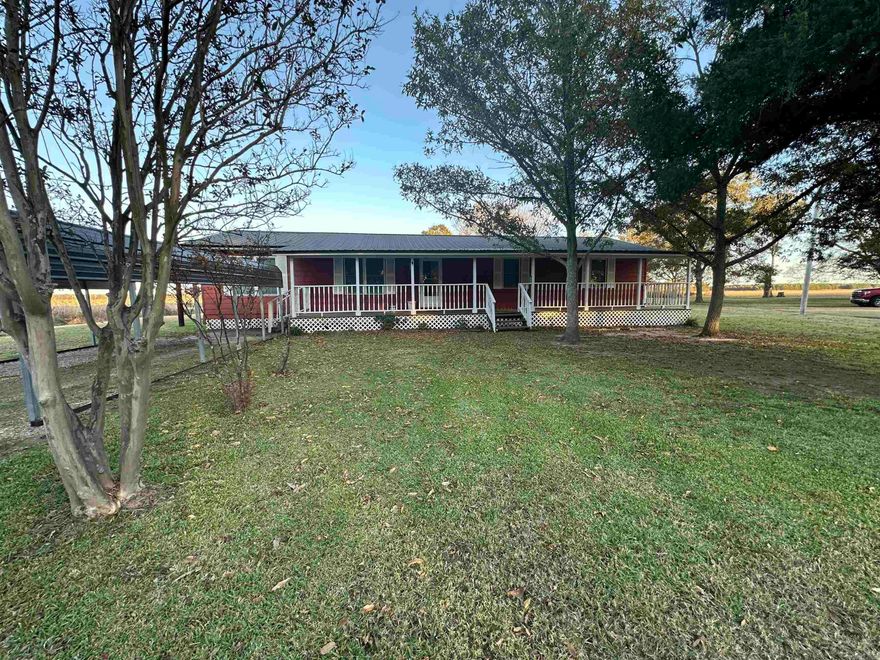 3326 Watson, situated on a 1.71-acre lot (240’ x 310’), just a short distance from the Arkansas River. This home offers 3 bedrooms and 1.5 baths with 1,440 sq ft of heated and cooled space, plus an additional 240 sq ft sunroom that is not included in the heated area. Features include a 400 sq ft full front porch, all-electric utilities, and all appliances will remain, including the refrigerator, washer and dryer. The home has metal siding, newer windows with fold-in cleaning capability, and a detached carport. A storm shelter is located on-site, and there is also an older well that could potentially be restored if desired. Quiet country setting near river access, with ample space for outdoor living.