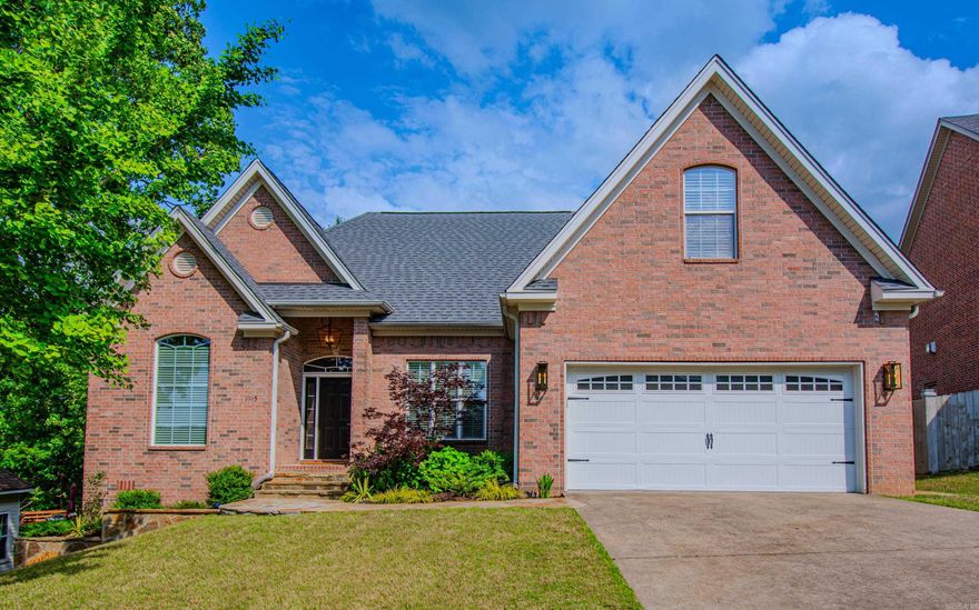 Stunningly gorgeous, professionally decorated home! This amazing 4 bedroom, 2 1/2 bath home with an office has recently been updated. The vaulted ceiling in the living room with the incredible black-penny tiled fireplace wall will take your breath away!  The private primary bedroom with an en suite bathroom is located on the main floor & includes an amazing, luxurious spa soaking tub.  A stately office with double-glass doors provides the privacy needed to work comfortably & conveniently from home.  The keeping room is perfectly located near the kitchen where you can sit quietly, and relax or comfortably entertain guests while preparing a fabulous dinner.  The butler's pantry is meticulously designed for both functionality and storage.  The strategically placed interior outlet allows your coffee pot or small appliance to operate discreetly.  With 3 spacious bedrooms (1 has a sleeper sofa & 1 a portable desk) & a full bath located on the second floor; a large, tiered deck in the fully fenced back yard & the concrete floored basement provides fantastic options & much usable space throughout this gorgeous home.  New roof 2024. Call today for a private showing!   (Agents See Remarks)