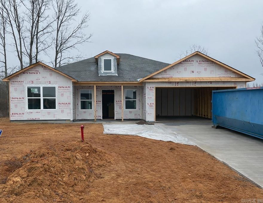 The gorgeous Washington plan is loaded with curb appeal with its charming covered front porch, brick columns, and arch-top windows. This home features a split floor plan with 4 bedrooms, 2 bathrooms, an inviting entryway, a spacious master suite, and a stunning kitchen/dining area fully equipped with energy-efficient appliances, ample counter space, and a convenient pantry. Learn more about this home today!    **SEE SHOWING REMARKS & AGENT REMARKS FOR IMPORTANT INFORMATION**