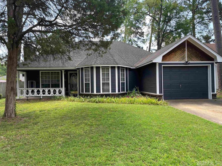 Cute as a button! Older home with character! Hardwood floors and crown molding. One car garage, nice fenced back yard for privacy, Great neighborhood, perfect starter or retirement home, close to hiking trails, two lakes, minutes to all amenities. Excellent school district. Add your finishing touch and call it home! Selling as is! Don't miss this cutie!