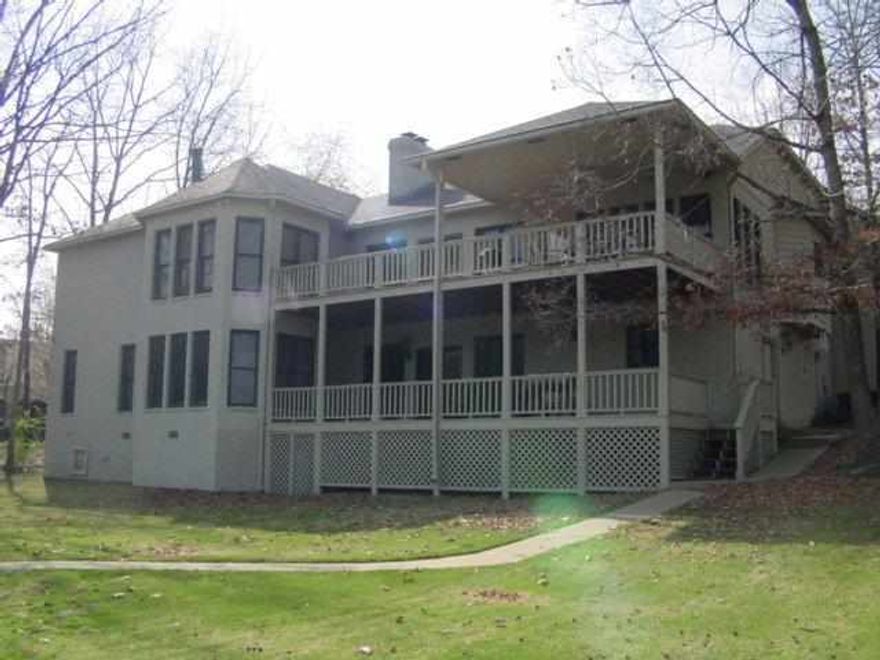 Great lake home in lovely, gated Driftwood Point subdivision. Family friendly with lots of room to spread out. Beautiful granite in the updated kitchen, master suite with fireplace and sitting area with lake views. Plantation shutters throughout upstairs. One bedroom is converted to an office with built-ins, with 2 more bedroom suites, great room with built-ins. Basement has a family room and game room separated by a fireplace, bar, exercise room with steam room!