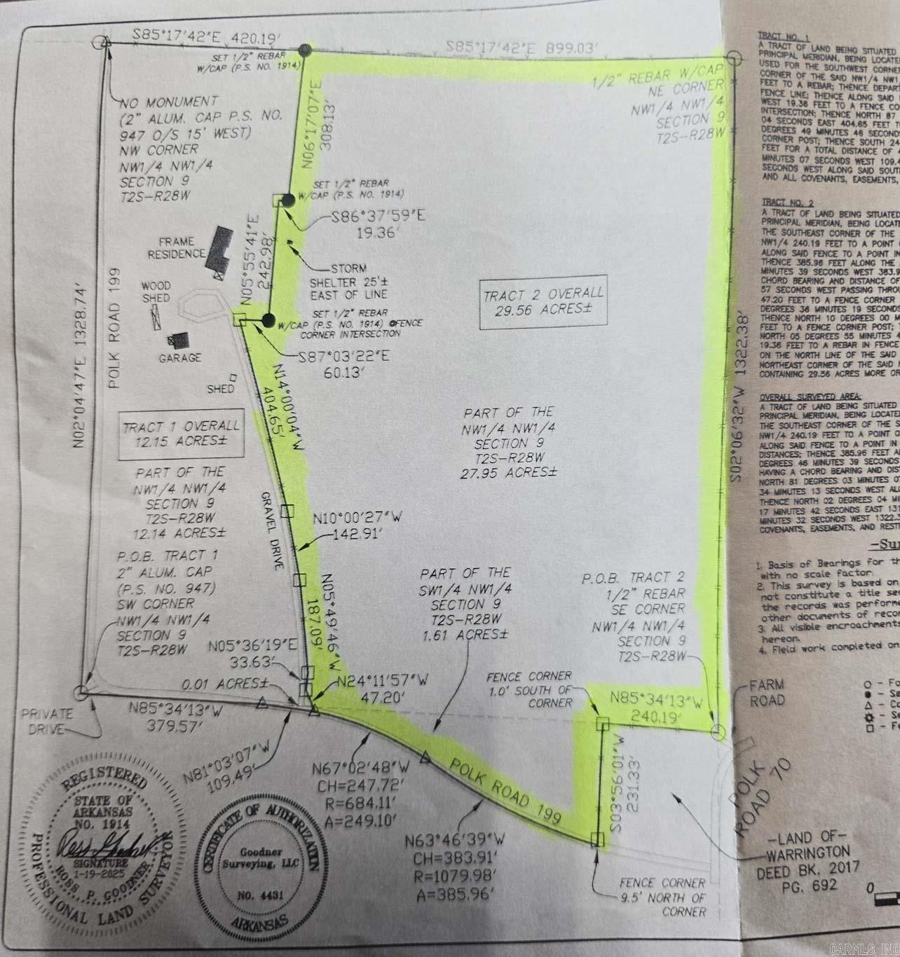Metes & Bounds - Land