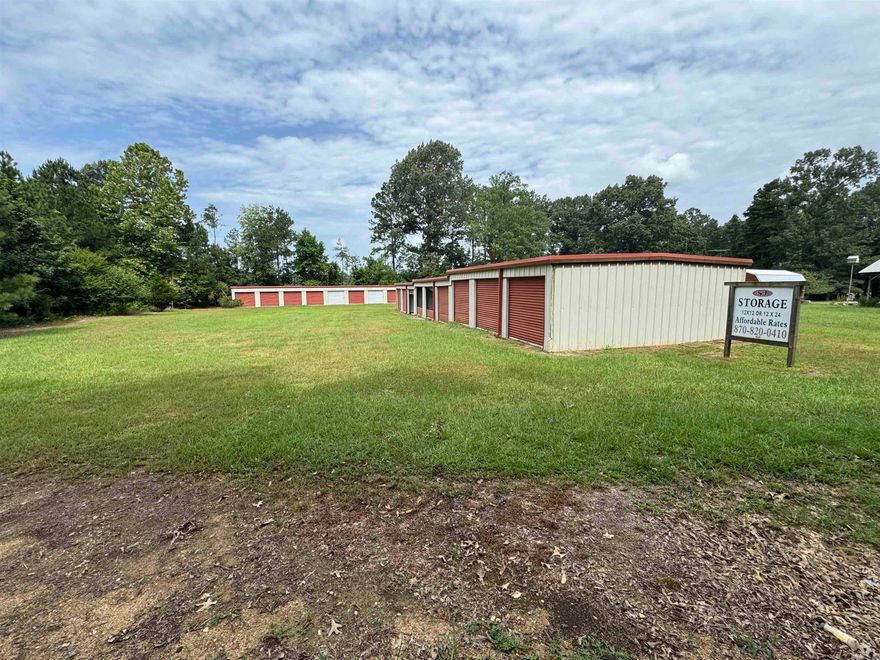 investors this is your opportunity to purchase yourself some passive income. This self storage facility serves the local community in that area. Call today to set up a showing to check these out and see how you can start your storage business today.