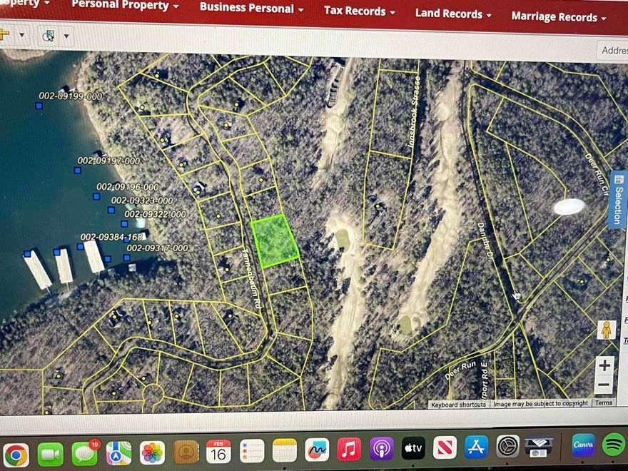 Golf Course frontage on the backside of Lot 300 in Tannenbaum Subdivision. Annual dues only $500 per year & you have access to the TPOA Park with Picnic Pavilion, outdoor stone fireplace, grills, Pickle Ball Court, & Tennis Courts. Tannenbaum Golf Course is also close by (dues do not cover playing the course)