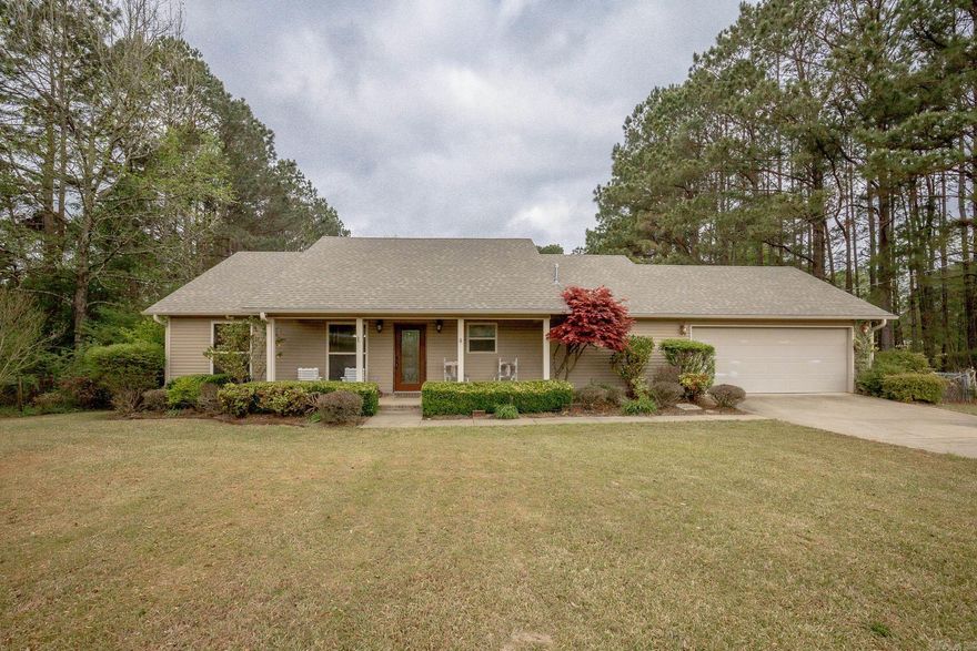 Welcome home to this desirable area in East End. It has it all. The open floor plan creates plenty of utilized space. The beautiful stained concrete floor is very durable and worry free. The kitchen cabinets are costume built. Master bedroom has a big walk in closet that connects to the laundry room.   It sits on 5 beautiful acres and comes with a 24' x 30' shop, storm shelter, and a two car garage.