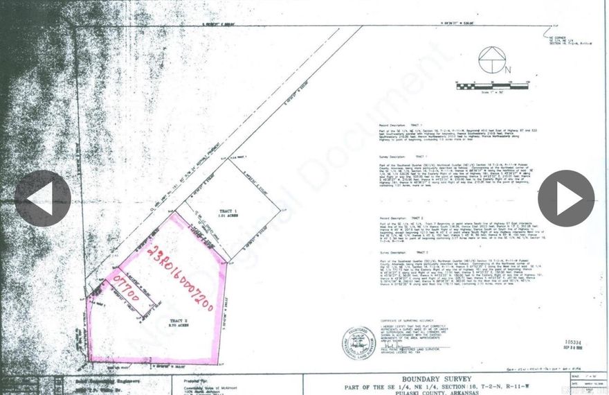 Looking to build your new dream home or business? This is the perfect location! Frontage acres right on Highway 161. Two parcels being sold for the price of one! Access to Electricity, Water, and Sewage.