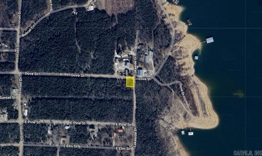 Welcome to Lead Hill (Diamond City) where this .21 (+/-) acre lot is right by Bull Shoals Lake. Build your new home and enjoy the beautiful views and lake life that is also close to local amenities. Mobile and tiny homes are not allowed. Property conveys with a Limited Warranty Deed. Owner financing available. Call or text for more information.