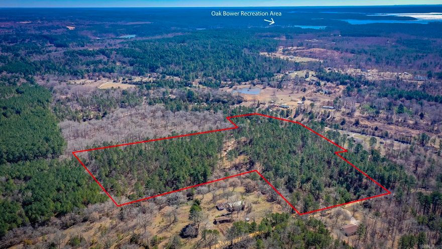 Property is perfect for year around living or weekend/vacation spot.  Minutes from Lake DeGray Lennox Marcus boat ramp, with road frontage on Red Wings Road and Osage Loop. This beautiful acreage is a combination of cleared land and a crop of timber waiting to be harvested; estimate of $40k or more of standing pine/hardwood timber. A new gravel road has been installed and the homeplace is already cleared.  Efforts to put in utilities have been started with electricity and water, this information will be shared with buyers. There are no restrictions on this property, and the wildlife is plentiful as you can see from the pictures.  It's time to come enjoy the peace and quiet of the country.   Call or text today to set up a showing.