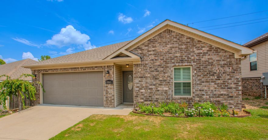 Welcome to this delightful patio home nestled in the heart of Bryant, Arkansas! This immaculately maintained 3-bedroom, 2-bathroom home offers the perfect blend of comfort, convenience, and modern living. Step inside to discover a warm and inviting open floor plan, accented by elegant crown molding throughout. The spacious living area flows seamlessly into a well-appointed kitchen featuring a gas range, an instant hot water tap at the sink, and ample granite counter space—perfect for all your culinary endeavors. The primary suite is a true retreat with a generous closet and an ensuite bathroom. Two additional bedrooms provide plenty of space for family, guests, or a home office. Enjoy peace of mind with a tankless water heater ensuring endless hot water, and a WHOLE-HOME GAS GENERATOR, so you're never left in the dark. The fully fenced backyard is a private oasis, boasting a lovely maintenace-free composite deck that's ideal for outdoor dining, entertaining, or simply unwinding in your own tranquil space. Located in a friendly and desirable neighborhood, this home is close to local schools, parks, shopping, and dining, making it an ideal choice for anyone. Agents see remarks.