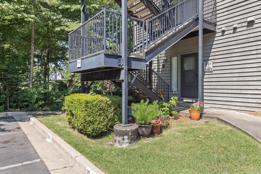 This condo is what everyone wants on the lake.  Last building in development for privacy and bottom unit with just a few steps to the lake.  Farr Shores development features a boardwalk running parallel to lake.  If you did not want to go fishing or swim in the lake you can always go for a dip in the private pool or take a swing on the tennis court or shoot some hoops with basketball court. Condo comes equipped with everything from washer, dryer, refrigerator and completely furnished!     Kitchen-stainless steel refrigerator, dishwasher, flat surface cooktop stove and ice machine for those summertime drinks to keep cool.