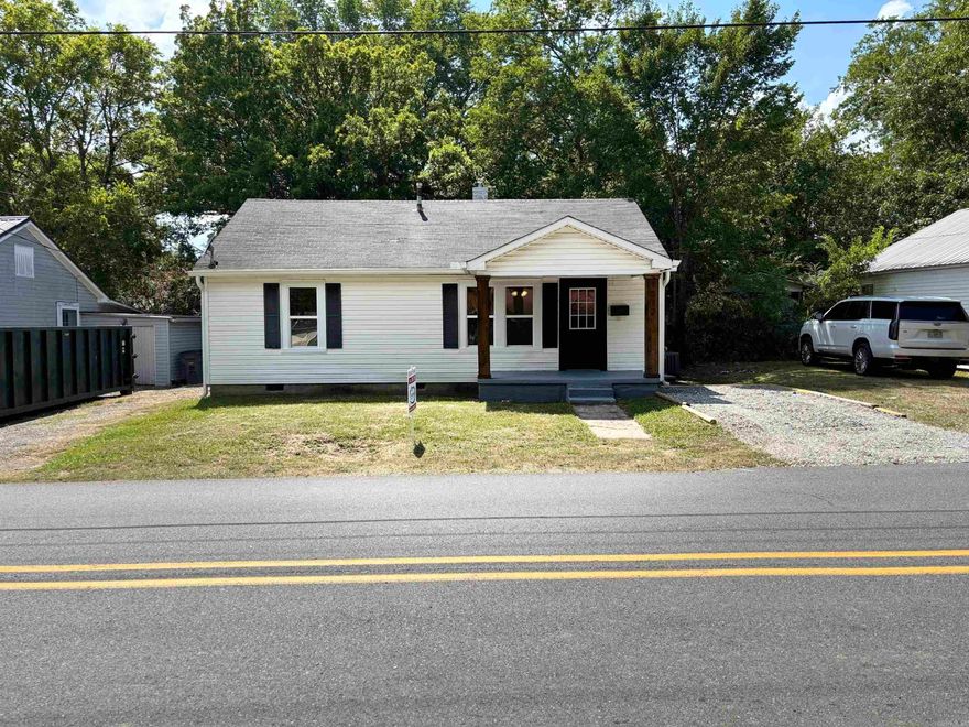 Welcome to this beautifully updated 2-bedroom, 1-bath home nestled in a quiet neighborhood just minutes from Hot Springs schools. Featuring a thoughtful remodel throughout, this home offers modern touches while maintaining its cozy charm. Enjoy peaceful mornings and relaxing evenings in the spacious backyard that backs up to an adorable creek—a perfect natural touch for outdoor living and entertaining. Whether you’re a first-time buyer, looking to downsize, or searching for an investment opportunity, this home checks all the boxes.