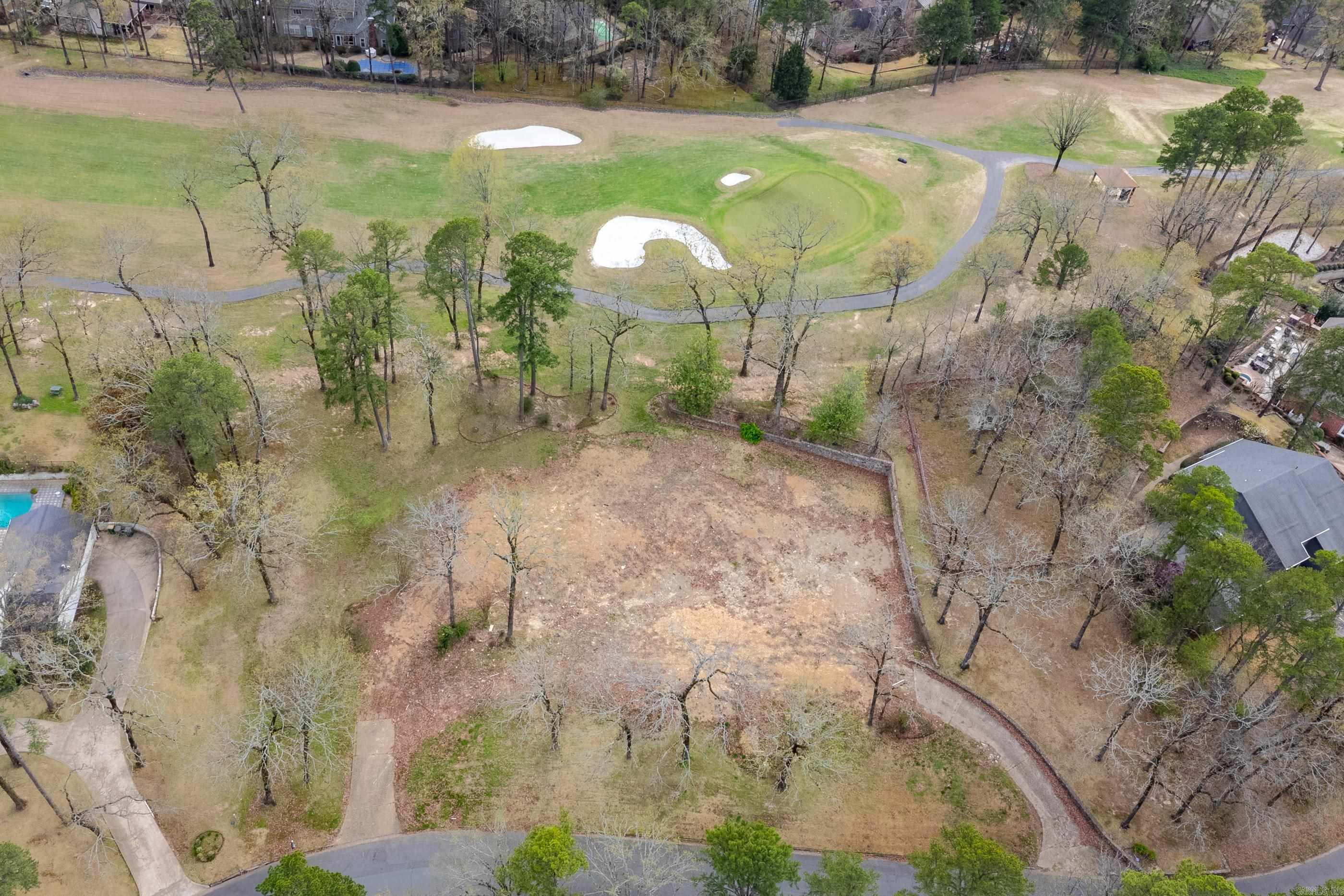 Rare opportunity to own 1.49 acres in the prestigious Pleasant Valley neighborhood, located on the 4th green of the Pleasant Valley Country Club's course. Whether you're watching a golf tournament, playing golf, or enjoying the breathtaking evening views, this prime property provides the perfect setting. Located in the heart of Little Rock, it offers a unique blend of tranquility and convenience, making it an ideal place to build your dream home. Property could be divided into 2 lots with planning and zoning approval.